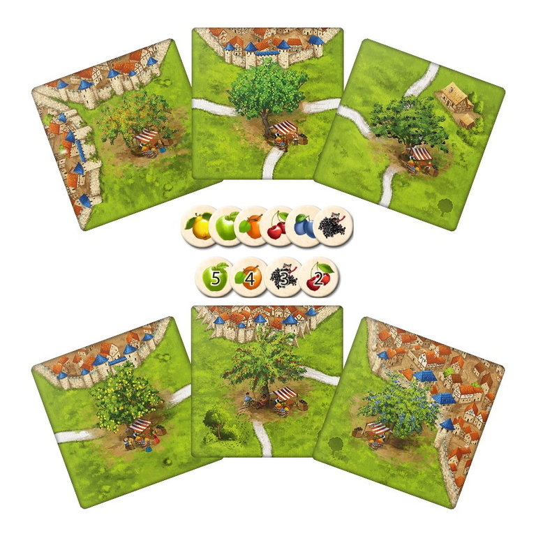 Carcassonne 3.0 The Fruit-bearing Trees (Mini Expansion) Board Game Hans im Glück