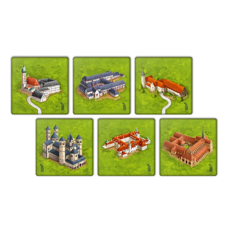 Carcassonne 3.0 Monasteries (Mini Expansion) Board Game Hans im Glück