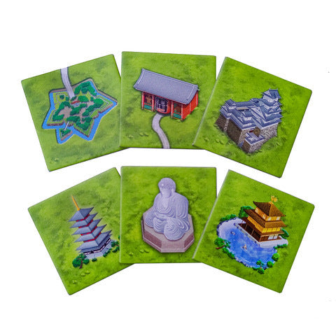 Carcassonne: Japanese Temples (Mini Expansion) Board Game Hans im Glück