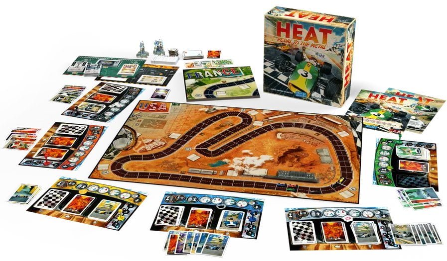 Heat: Pedal to the Metal Board Game Days of Wonders