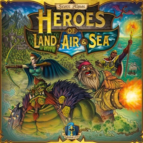 Heroes of Land: Air & Sea Board Game Gamelyn Games