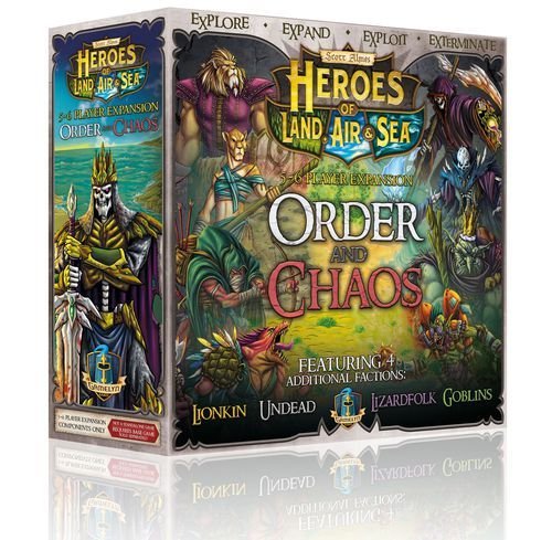 Heroes of Land: Air & Sea - Order and Chaos Expansion Board Game Gamelyn Games