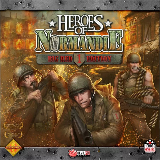 Heroes of Normandie: Big Red One Edition Board Game Devil Pig Games