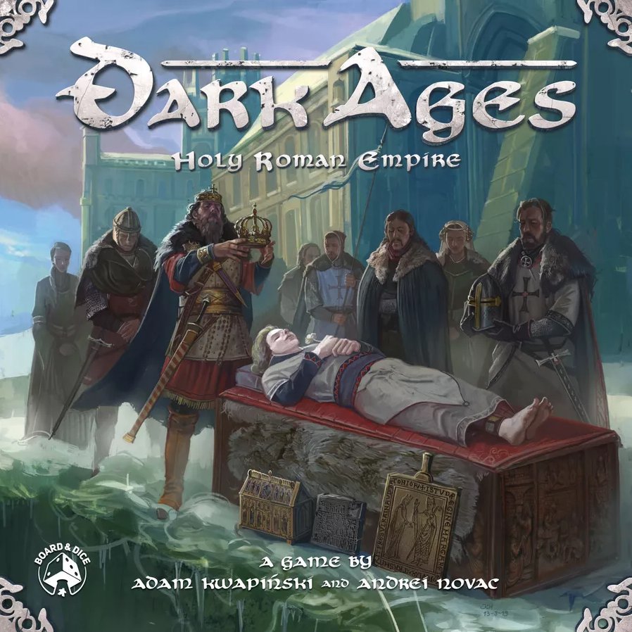 Dark Ages: Holy Roman Empire Board Game Board&amp;DIce