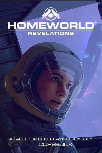 Homeworld: Revelations Core Rulebook Board Game Modiphius Entertainment