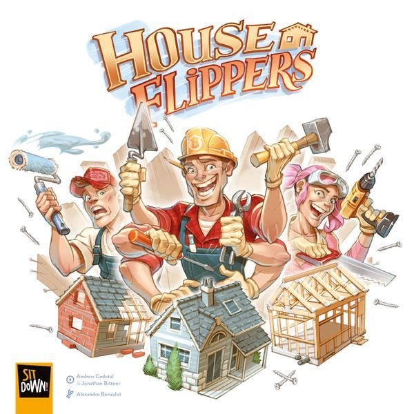 House Flippers Board Game Sit Down!