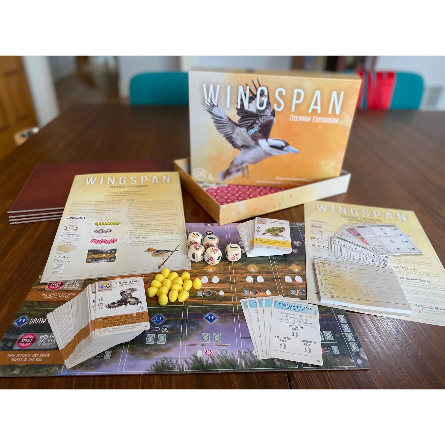 Wingspan: Oceania Expansion Board Game Stonemaier Games