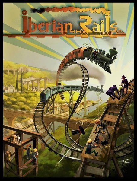 Iberian Rails Board Game Monsoon Publishing