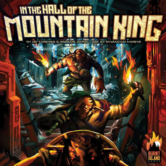 In the Hall of the Mountain King Board Game Burnt Island Games