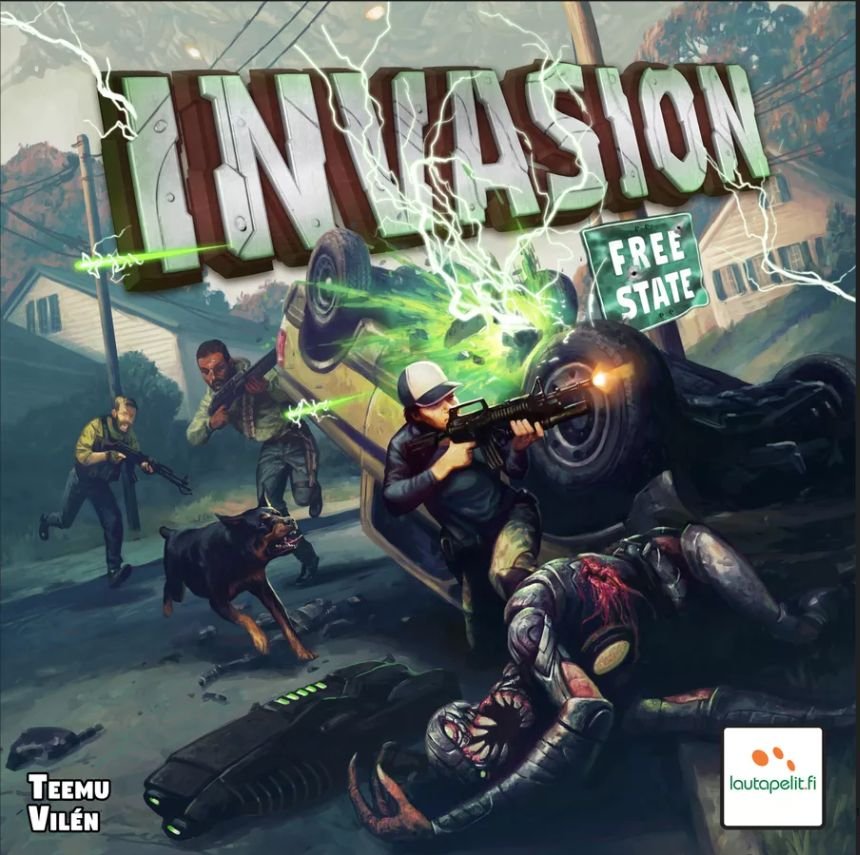 Invasion: Free State Board Game Lautapelit.fi