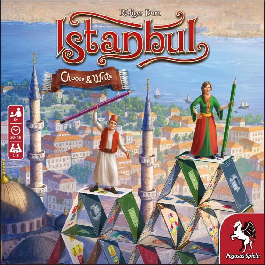 Istanbul Choose & Write Board Game Pegasus Spiele