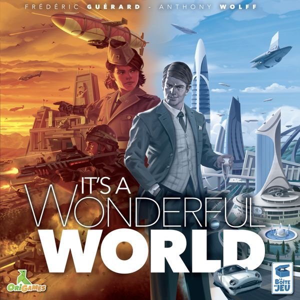 It's a Wonderful World Board Game La Boite de Jeu