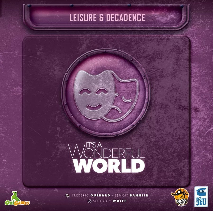 It's a Wonderful World: Leisure & Decadence Board Game La Boite de Jeu