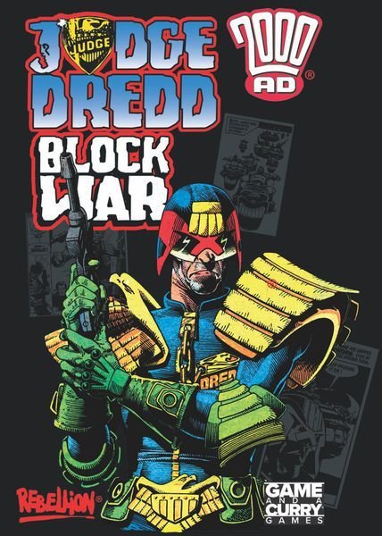 Judge Dredd: Block War Card Game Game and a Curry