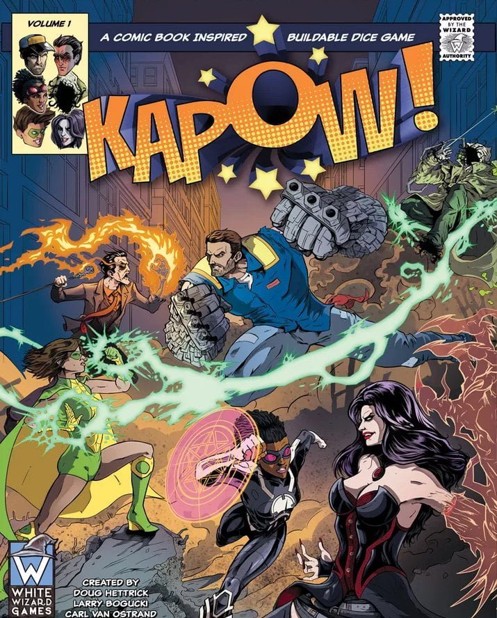 KAPOW! Volume 1 Board Game Wise Wizard Games