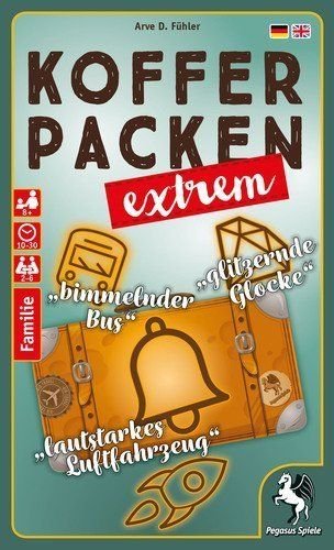 Kofferpacken extrem Card Game Pegasus Spiele