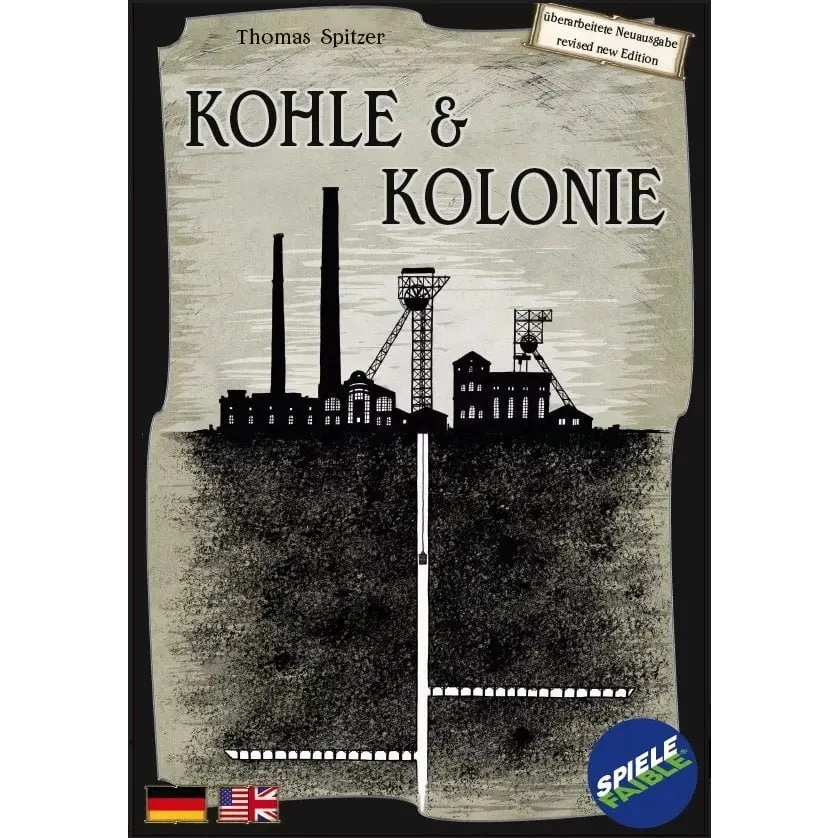 Kohle & Kolonie (Revised Edition) Board Game Spielefaible