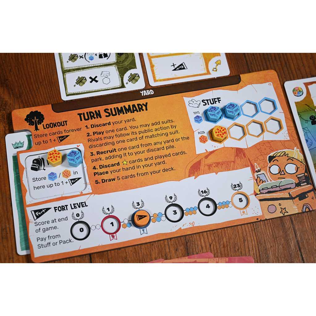 Fort Board Game Leder Games