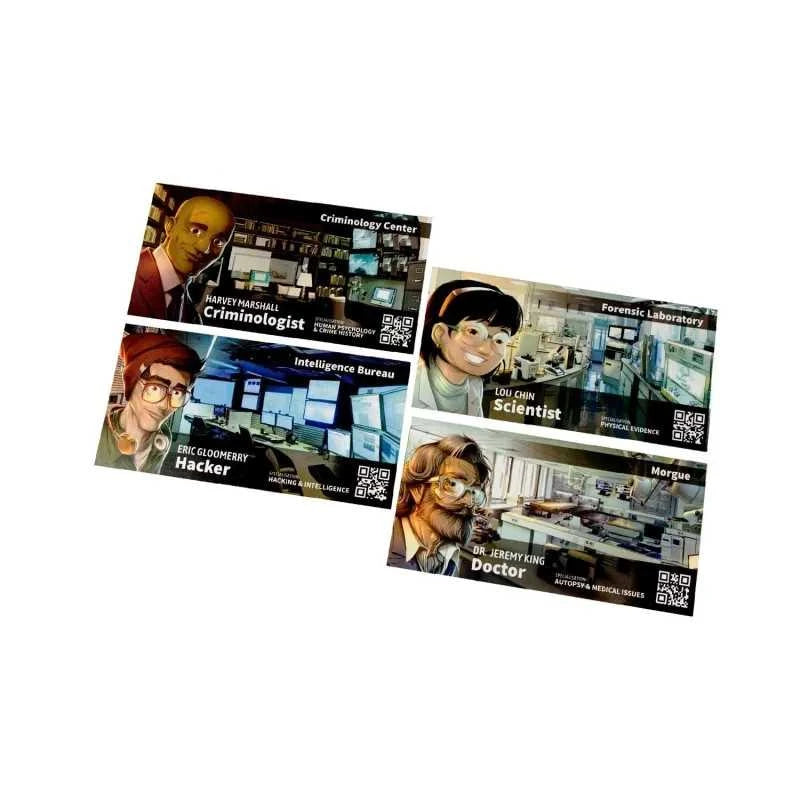 Chronicles of Crime Board Game Lucky Duck Games