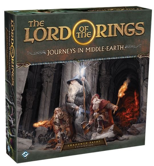 The Lord of the Rings: Journeys in Middle-Earth - Shadowed Paths Board Game Fantasy Flight Games