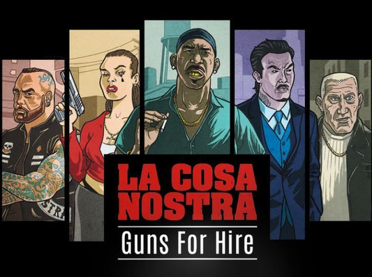 La Cosa Nostra: Guns for Hire Card Game Hard Boiled Games