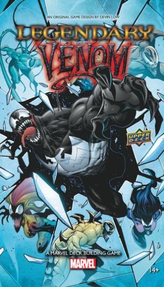 Legendary: A Marvel Deck Building Game – Venom Card Game Upper Deck