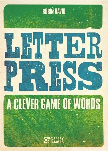 Letterpress: A Clever Game of Words Card Game Osprey Games