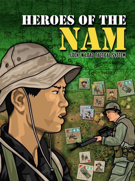 Lock 'n Load Tactical: Heroes of the Nam Board Game Lock n Load Publishing