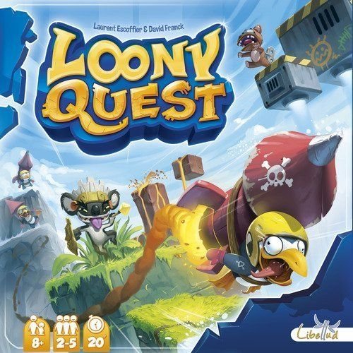 Loony Quest Board Game Libellud