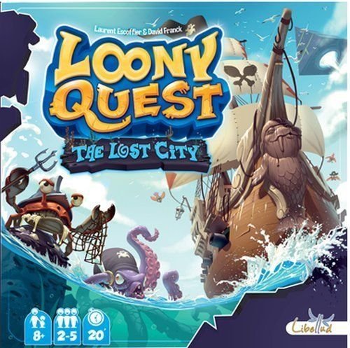 Loony Quest: The Lost City Board Game Libellud