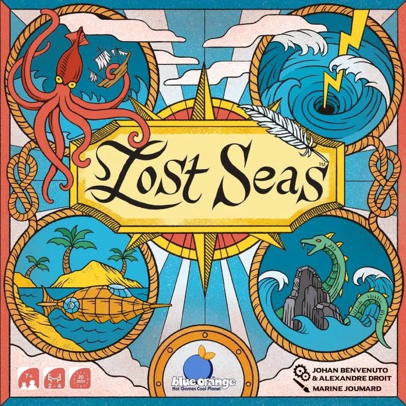 Lost Seas Board Game Blue Orange Games