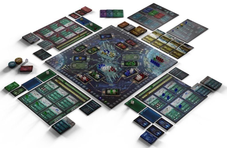 Lunar Rush Board Game Dead Alive Games