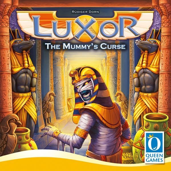 Luxor: The Mummy's Curse Board Game Queen Games