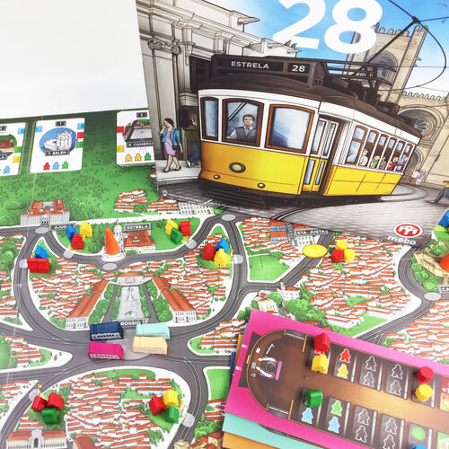 Lisbon Tram Board Game MEBO Games