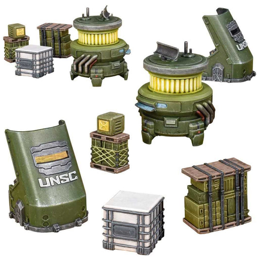 Halo: Flashpoint UNSC Scenery Set Miniatures Mantic Games