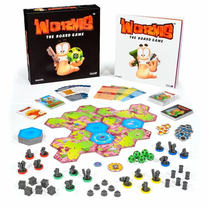 Worms: The Board Game Board Game Mantic Games