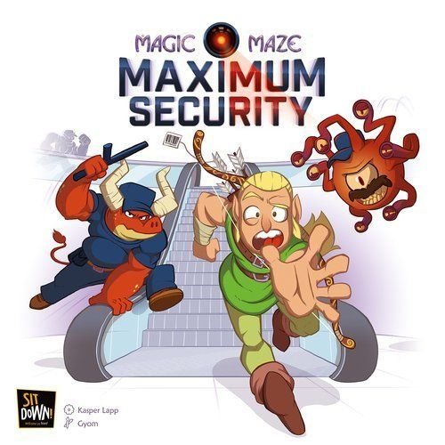 Magic Maze: Maximum Security Board Game Sit Down!