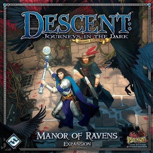 Descent: Journeys in the Dark (Second Edition) Manor of Ravens Board Game Fantasy Flight Games