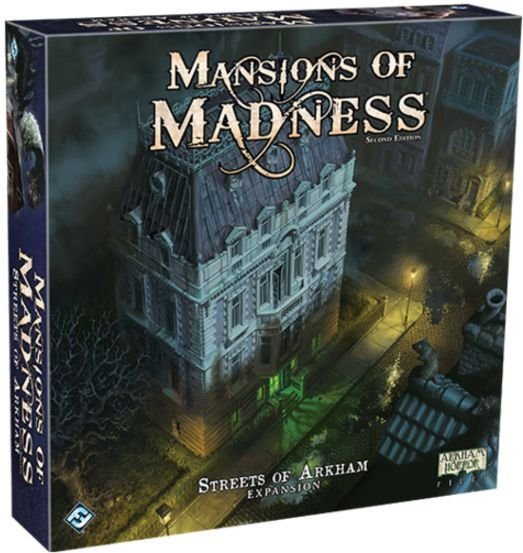 Mansions of Madness 2nd Edition: Streets of Arkham Board Game Fantasy Flight Games