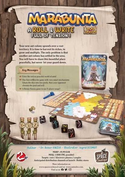 Marabunta Board Game Space Cowboys