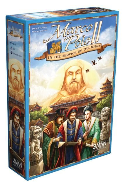 Marco Polo II: In the Service of the Khan Board Game Z-Man Games