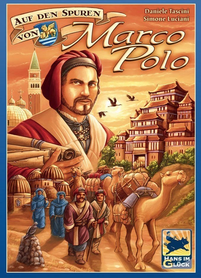 The Voyages of Marco Polo Board Game Z-Man Games