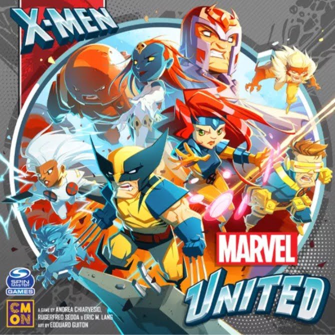 Marvel United: X-Men Board Game Cool Mini Or Not