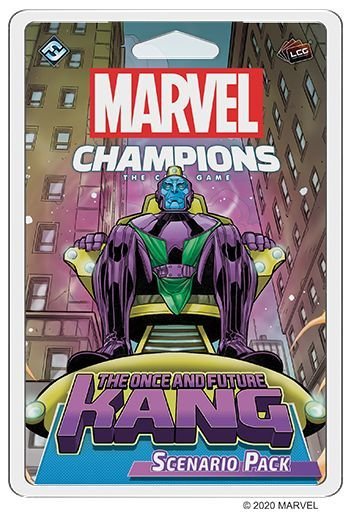 Marvel Champions: The Once and Future Kang Scenario Pack Card Game Fantasy Flight Games