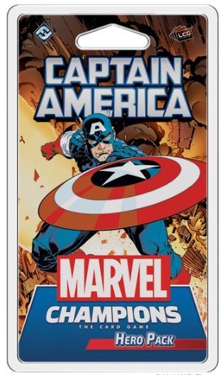 Marvel Champions: The Card Game - Captain America Hero Pack Card Game Fantasy Flight Games