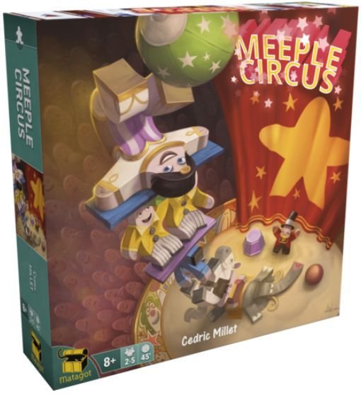 Meeple Circus Board Game Matagot