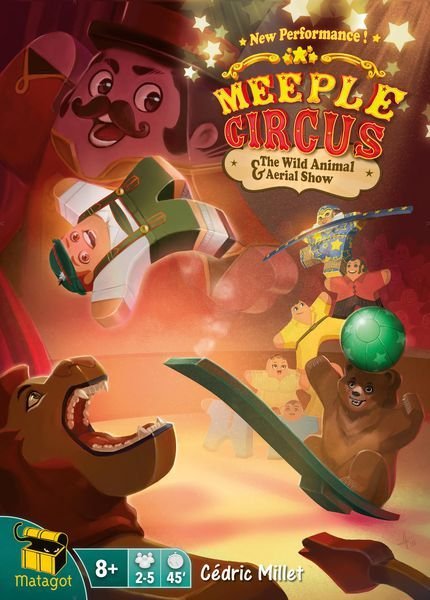 Meeple Circus: The Wild Animal & Aerial Show Board Game Matagot