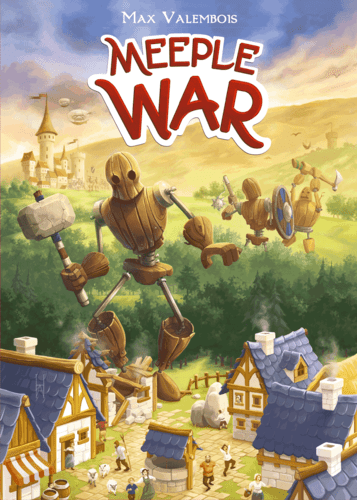 Meeple War Board Game Cool Mini Or Not