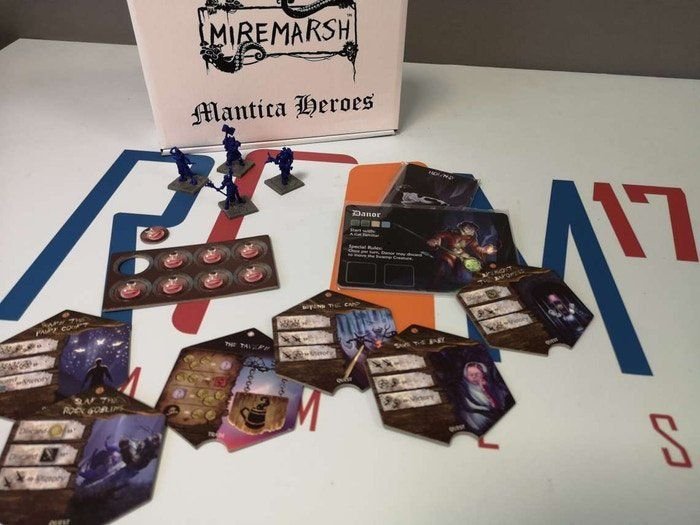 Miremarsh: Mantica Adventurers Board Game Room 17 Games