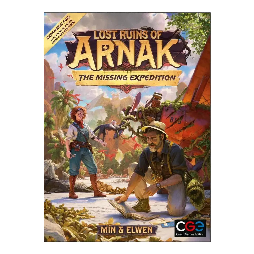 Lost Ruins of Arnak: The Missing Expedition Board Game Czech Games Edition